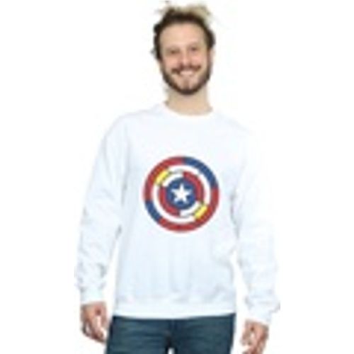 Felpa Captain America Stained Glass Shield - Marvel - Modalova