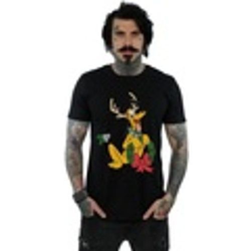 T-shirts a maniche lunghe Pluto Christmas Reindeer - Disney - Modalova