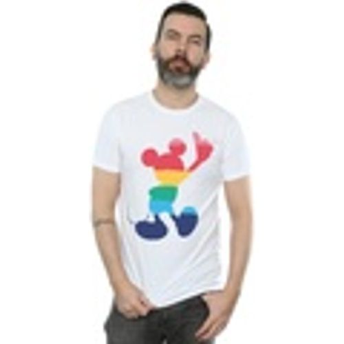 T-shirts a maniche lunghe Mickey Mouse Rainbow Pose - Disney - Modalova