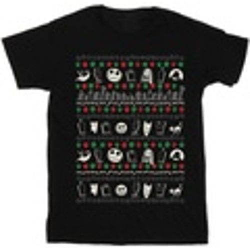 T-shirts a maniche lunghe Nightmare Before Christmas Festive Icons - Disney - Modalova