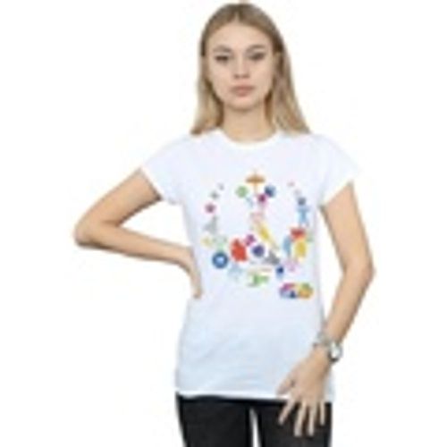 T-shirts a maniche lunghe Silhouette Collage - Disney - Modalova