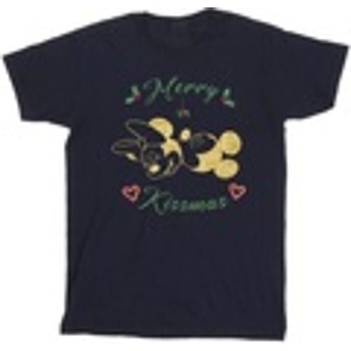 T-shirts a maniche lunghe Merry Kissmas - Disney - Modalova