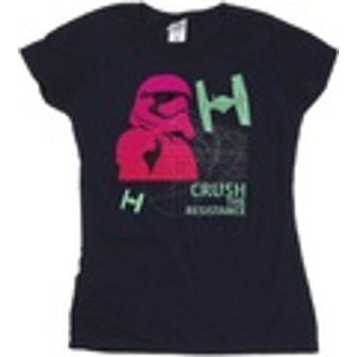 T-shirts a maniche lunghe First Order Stormtrooper Neon - Disney - Modalova
