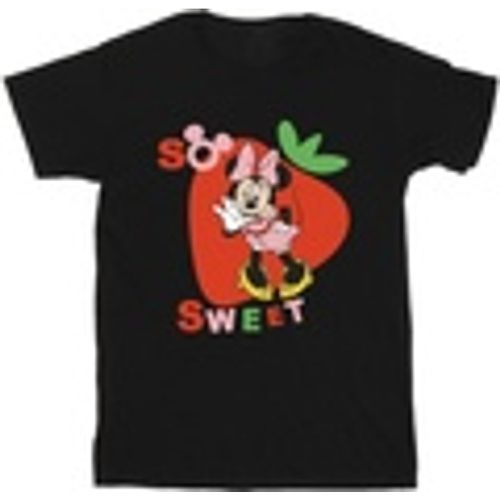 T-shirts a maniche lunghe Minnie Mouse So Sweet Strawberry - Disney - Modalova