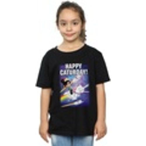 T-shirts a maniche lunghe Wreck It Ralph Happy Caturday - Disney - Modalova