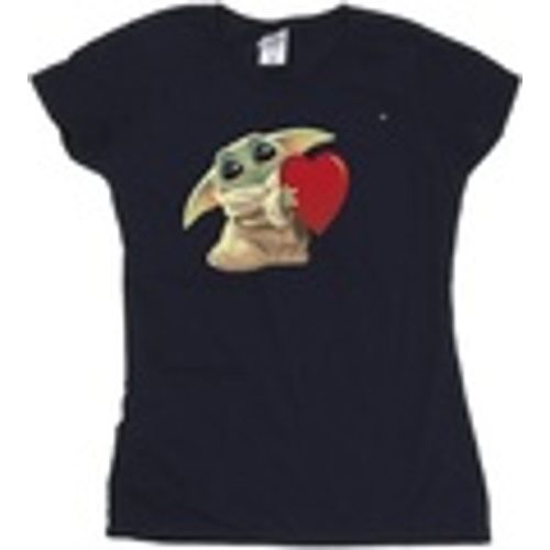 T-shirts a maniche lunghe The Mandalorian The Kids With Heart - Disney - Modalova