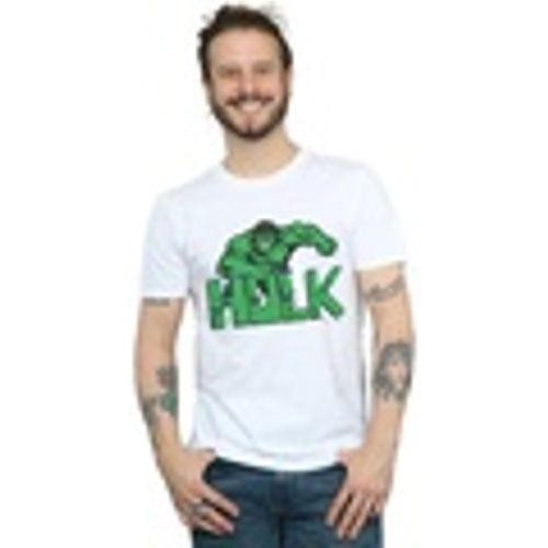 T-shirts a maniche lunghe Hulk Pixelated - Marvel - Modalova