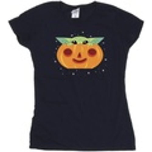 T-shirts a maniche lunghe The Mandalorian Grogu Pumpkin - Disney - Modalova