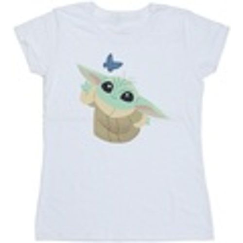 T-shirts a maniche lunghe The Mandalorian Butterfly Catching - Disney - Modalova