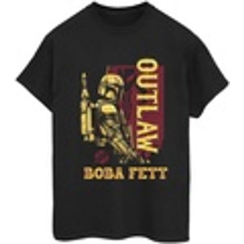 T-shirts a maniche lunghe The Book Of Boba Fett Distressed Outlaw - Disney - Modalova