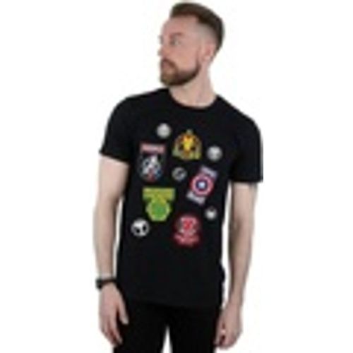 T-shirts a maniche lunghe Avengers Hero Badges - Marvel - Modalova