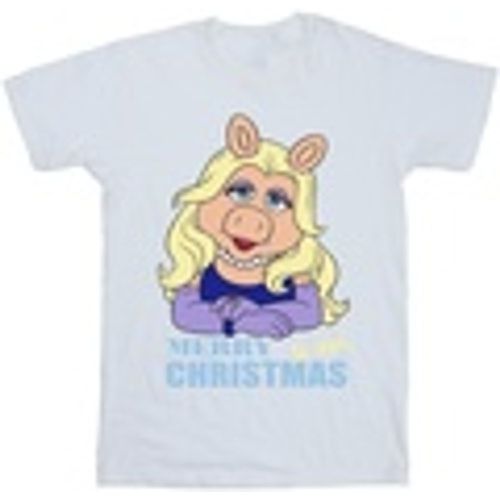 T-shirts a maniche lunghe Muppets Miss Piggy Queen of Holidays - Disney - Modalova