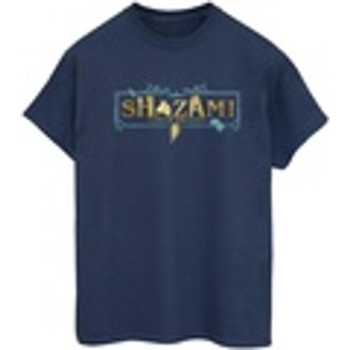 T-shirts a maniche lunghe Shazam Fury Of The Gods Golden Logo - Dc Comics - Modalova