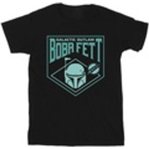 T-shirts a maniche lunghe The Book Of Boba Fett Galactic Helm Chest - Disney - Modalova