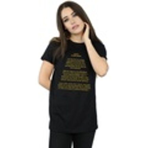 T-shirts a maniche lunghe The Force Awakens Opening Crawl - Disney - Modalova