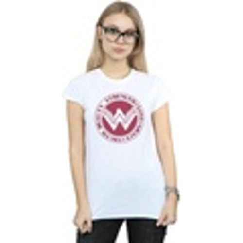 T-shirts a maniche lunghe Wonder Woman Beauty Strength Love - Dc Comics - Modalova
