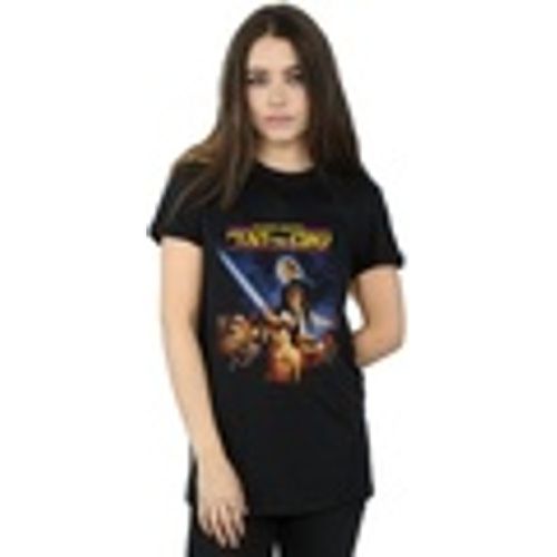 T-shirts a maniche lunghe Return Of The Jedi 80s Poster - Disney - Modalova