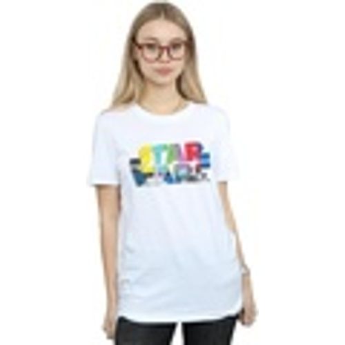 T-shirts a maniche lunghe Test Card Logo - Disney - Modalova