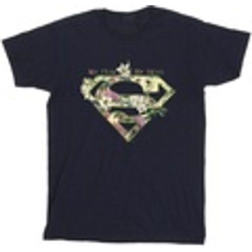T-shirts a maniche lunghe Superman My Mum My Hero - Dc Comics - Modalova