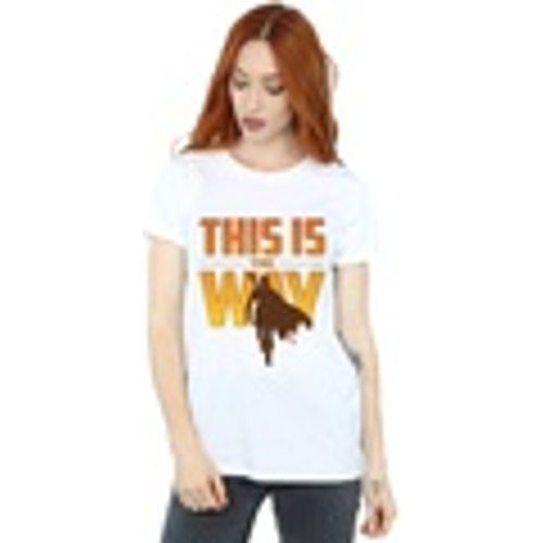 T-shirts a maniche lunghe The Mandalorian This Is The Way - Disney - Modalova