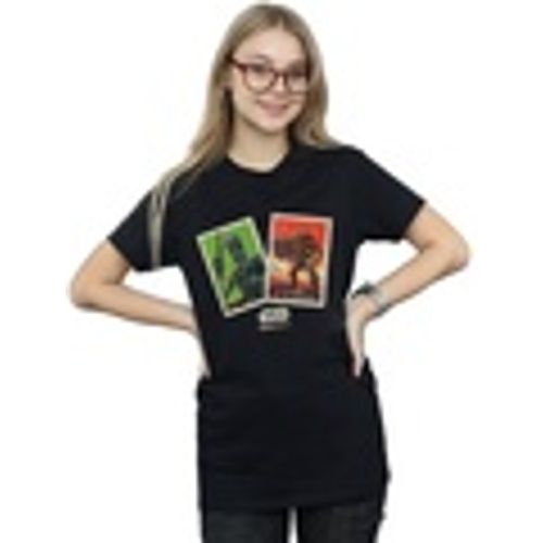 T-shirts a maniche lunghe The Mandalorian Trading Cards - Disney - Modalova