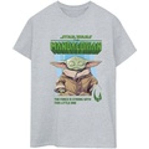 T-shirts a maniche lunghe The Mandalorian The Force Is Strong - Disney - Modalova