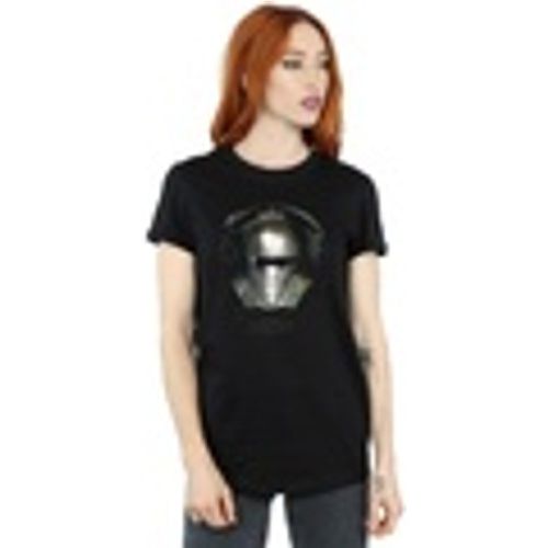 T-shirts a maniche lunghe The Mandalorian Dark Helmet - Disney - Modalova