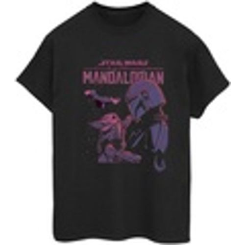 T-shirts a maniche lunghe The Mandalorian Hello Friend - Disney - Modalova