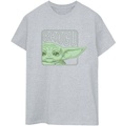 T-shirts a maniche lunghe The Mandalorian Grogu Box - Disney - Modalova