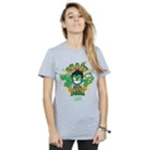 T-shirts a maniche lunghe Teen Titans Go Crazy For Pizza - Dc Comics - Modalova