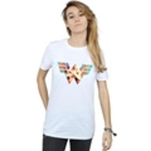 T-shirts a maniche lunghe Wonder Woman 84 Symbol Crossed Arms - Dc Comics - Modalova