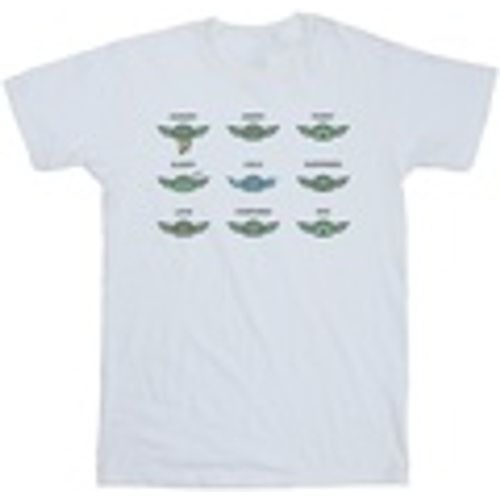 T-shirts a maniche lunghe Mandalorian Grogu Mood - Disney - Modalova
