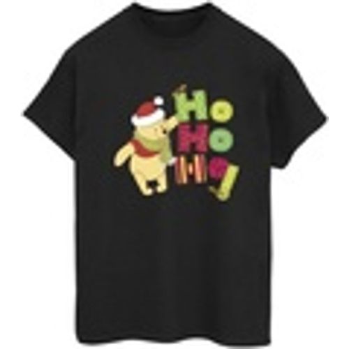 T-shirts a maniche lunghe Winnie The Pooh Ho Ho Ho Scarf - Disney - Modalova