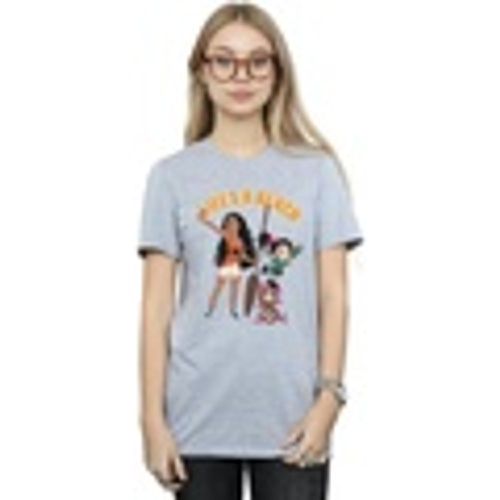 T-shirts a maniche lunghe Wreck It Ralph Moana And Vanellope - Disney - Modalova