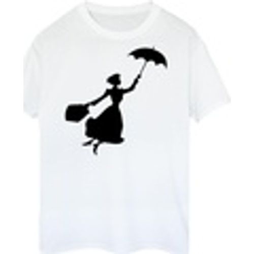 T-shirts a maniche lunghe Mary Poppins Flying Silhouette - Disney - Modalova