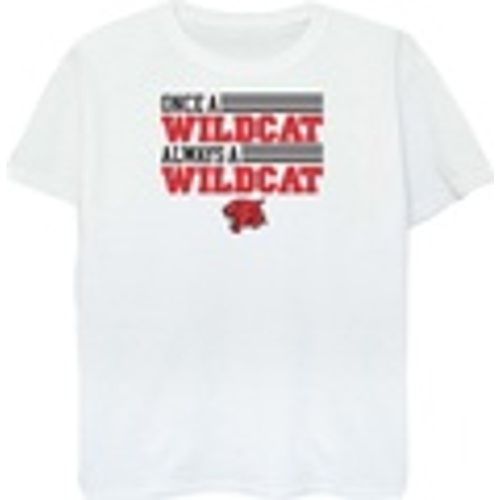 T-shirts a maniche lunghe High School Musical The Musical Once A Wildcat - Disney - Modalova