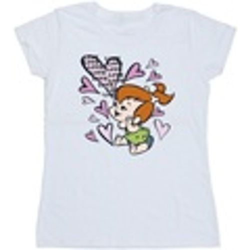T-shirts a maniche lunghe Pebbles Love Love Love - The Flintstones - Modalova