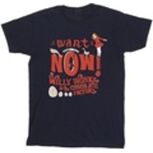 T-shirts a maniche lunghe Verruca Salt I Want It Now - Willy Wonka - Modalova