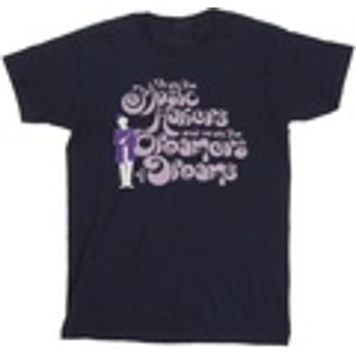 T-shirts a maniche lunghe Dreamers Text - Willy Wonka - Modalova