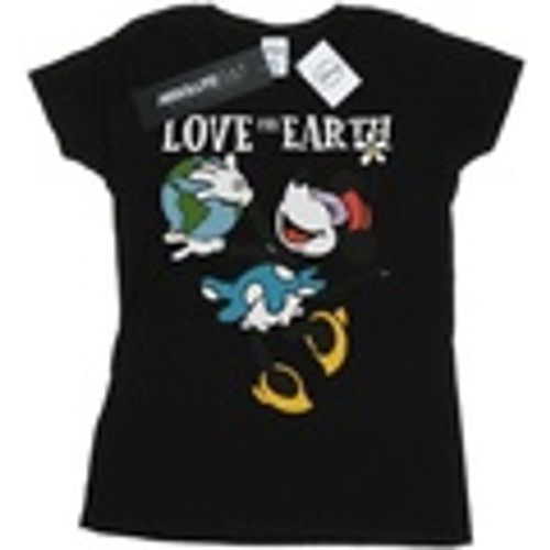 T-shirts a maniche lunghe Mickey Mouse Love The Earth - Disney - Modalova