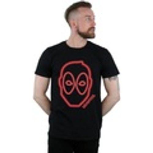 T-shirts a maniche lunghe Deadpool Neon Head - Marvel - Modalova