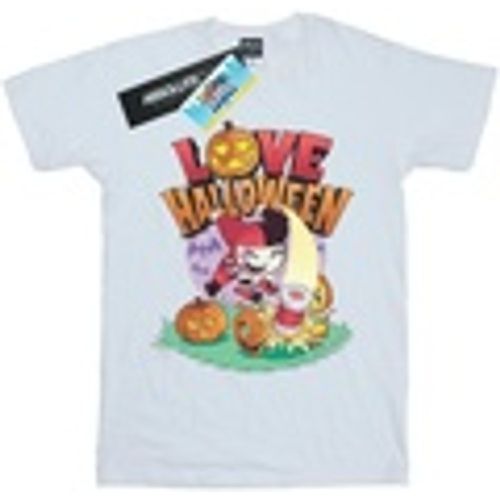 T-shirts a maniche lunghe Super Friends Harley Quinn Love Halloween - Dc Comics - Modalova
