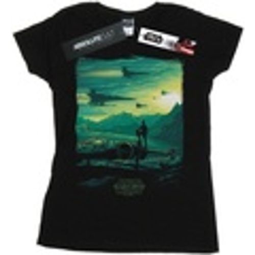 T-shirts a maniche lunghe Poe Art Poster - Star Wars: The Force Awakens - Modalova