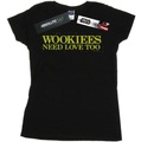T-shirts a maniche lunghe Wookiees Need Love Too - Disney - Modalova
