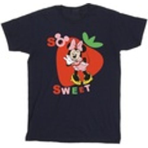 T-shirts a maniche lunghe Minnie Mouse So Sweet Strawberry - Disney - Modalova