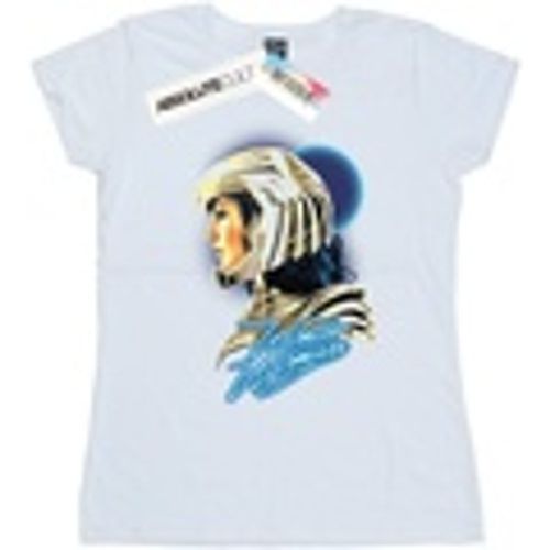 T-shirts a maniche lunghe Wonder Woman 84 Retro Gold Helmet - Dc Comics - Modalova
