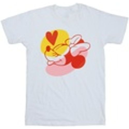 T-shirts a maniche lunghe Minnie Mouse Tongue Heart - Disney - Modalova