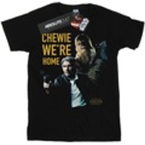 T-shirts a maniche lunghe Force Awakens Chewie We're Home - Disney - Modalova
