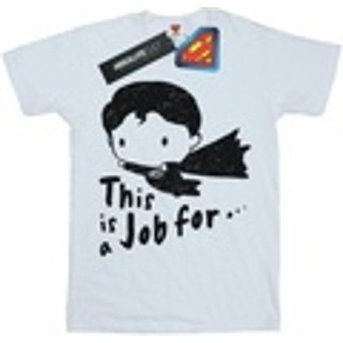 T-shirts a maniche lunghe Superman This Is A Job For Sketch - Dc Comics - Modalova