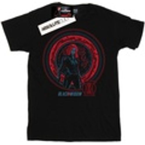 T-shirts a maniche lunghe Black Widow Movie Computer Globe - Marvel - Modalova